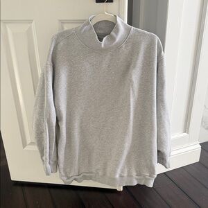 Aerie Light Gray Women's Sweatshirt